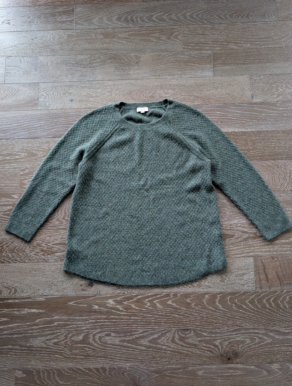 LOFT Outlet Green Crewneck Sweater Size XXL